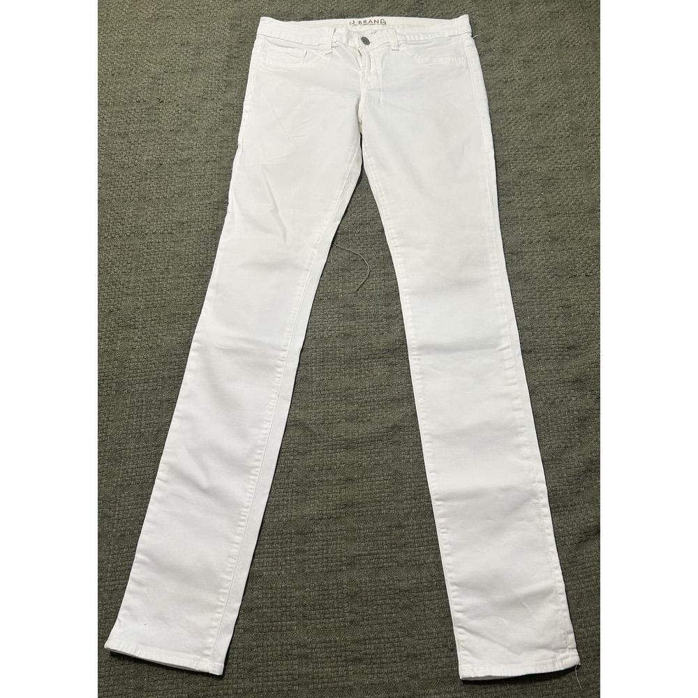 J Brand White The Pencil Leg Women's Jeans. Size 29